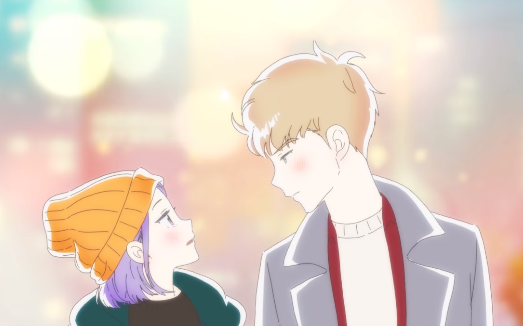 Hình ảnh anime Hàn Quốc đẹp hẹn hò lãng mạn