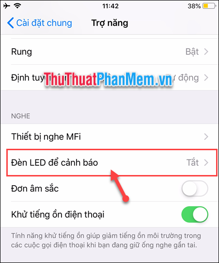 Chọn đèn LED để cảnh báo