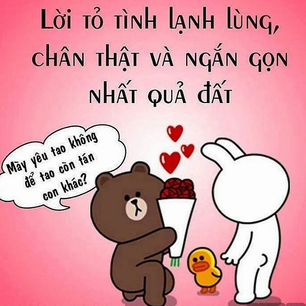 Hình ảnh tỏ tình hài hước nhất