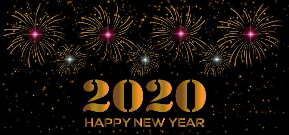 Chúc mừng năm mới 2020 xinh đẹp