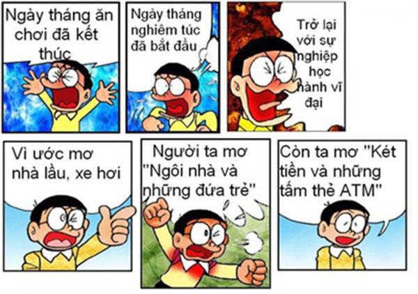 ảnh nobita hài hước