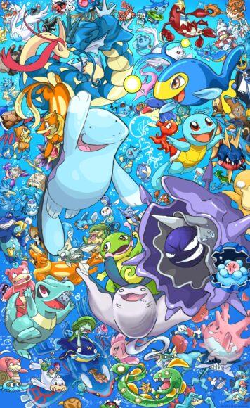 pokemon xy nước hình ảnh