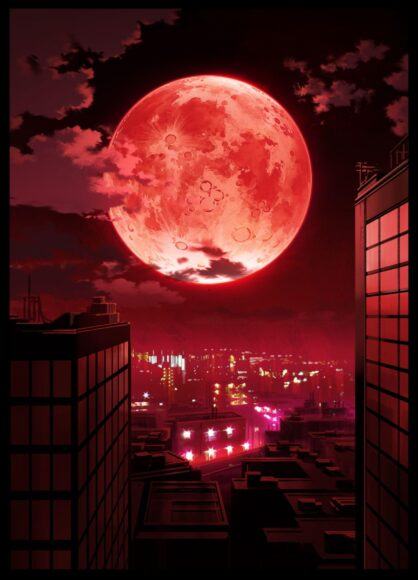 Hình ảnh trăng máu tuyệt đẹp trên đỉnh các tòa nhà