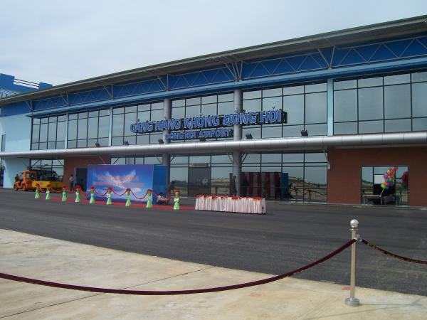 Hình ảnh sân bay Đồng Hới - Quảng Bình