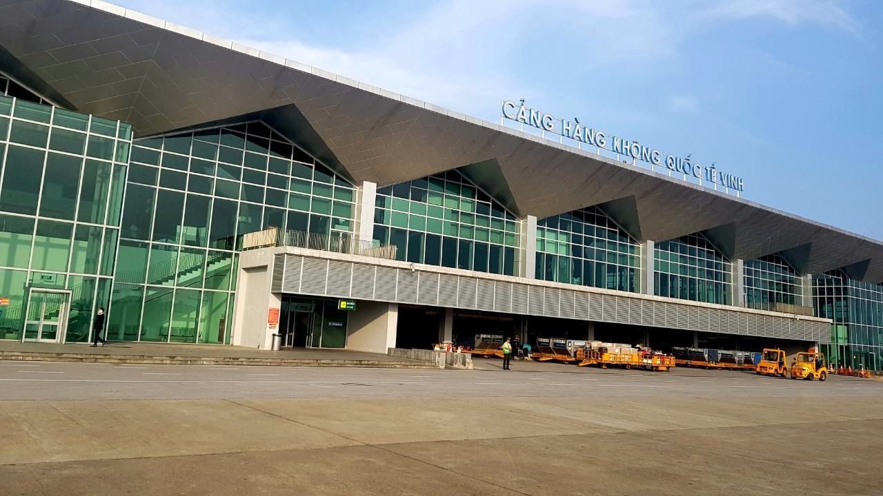Hình ảnh sân bay Vinh