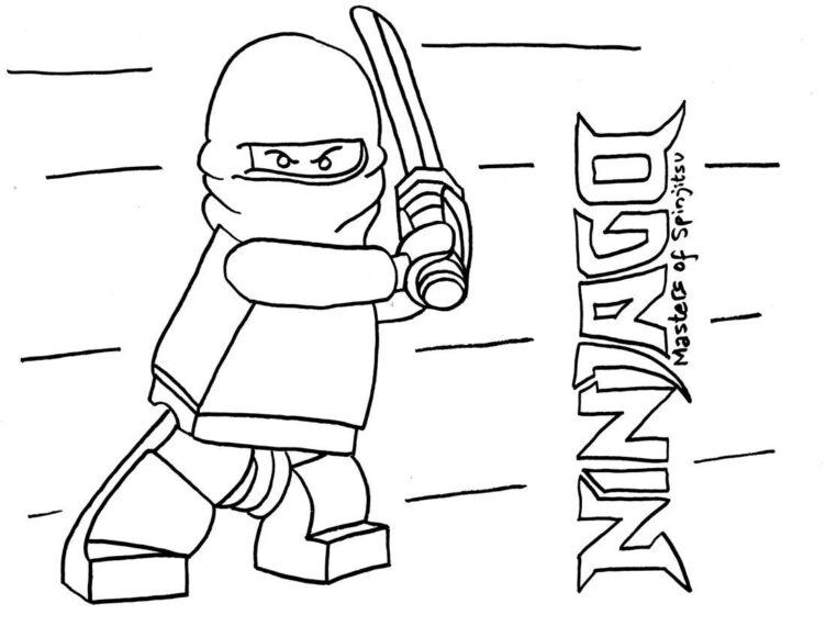 Tranh tô màu Ninjago đáng yêu nhất dành cho bé tập tô  Trường Tiểu học Thủ  Lệ