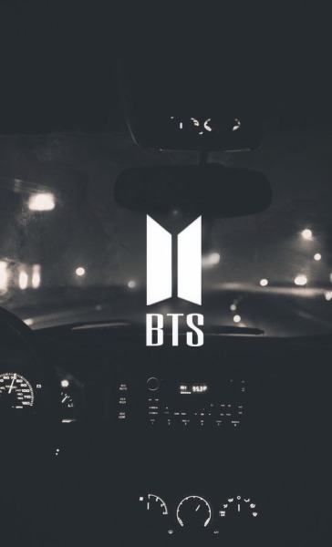 Ảnh logo BTS làm hình nền điện thoại