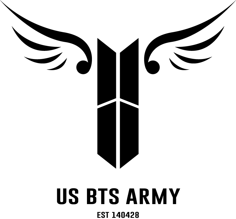 Hình ảnh logo nền bên trong của BTS và ARMY