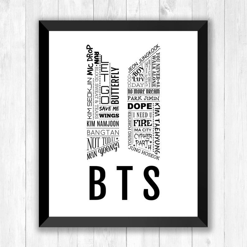 Logo của BTS đẹp quá