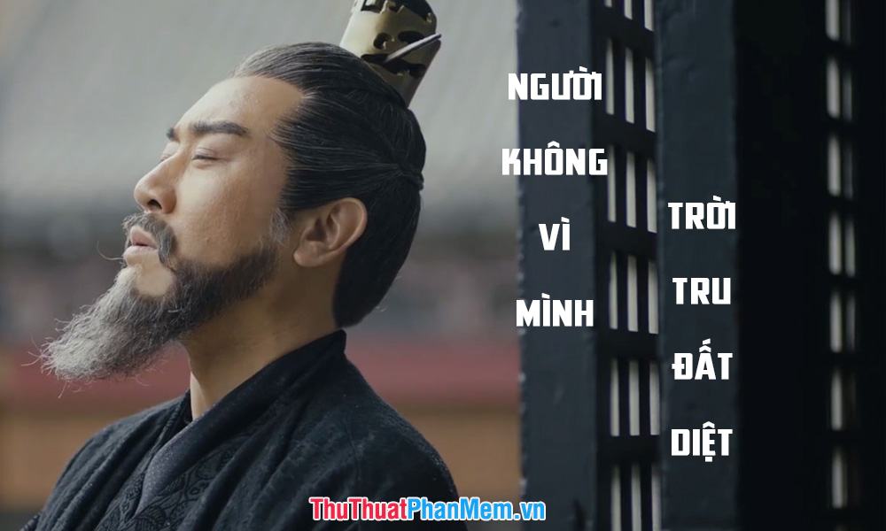 Con người không phá hủy trái đất vì lợi ích của riêng mình