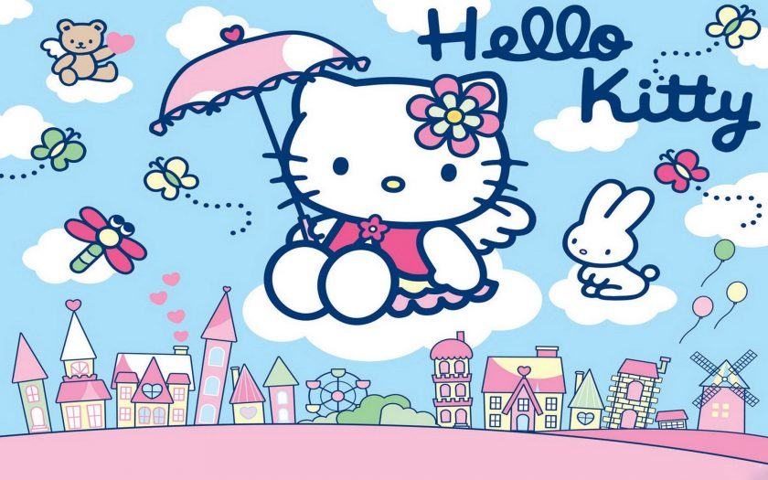 Hình Ảnh Mèo Hello Kitty Dễ Thương Ai Cũng Mê. - Trung Tâm Đào Tạo Việt Á