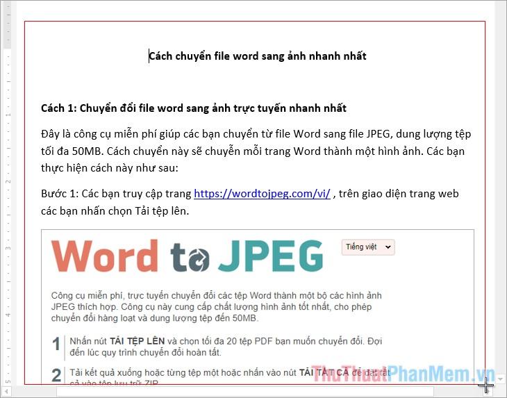 Chọn New trên Snipping Tool và kéo vùng chọn trên file Word 