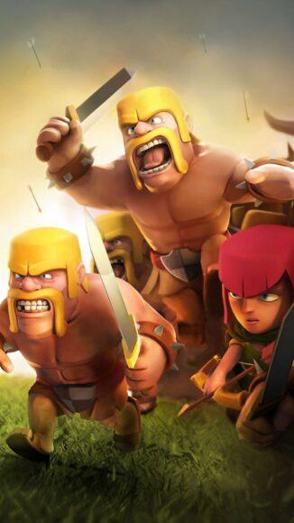 Hình ảnh clash of clan tuyệt vời