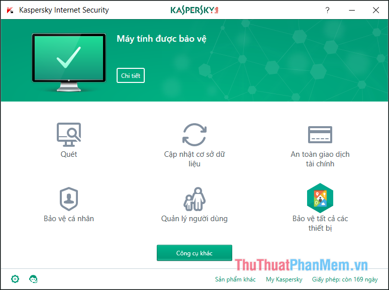 Phần mềm diệt virus kaspersky