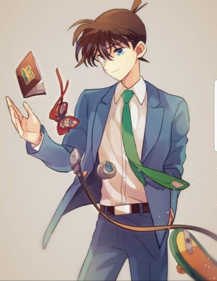 Hình ảnh dễ thương của Kudo Shinichi