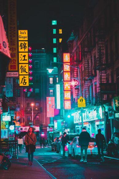 Hình ảnh khu phố Tàu Hồng Kông