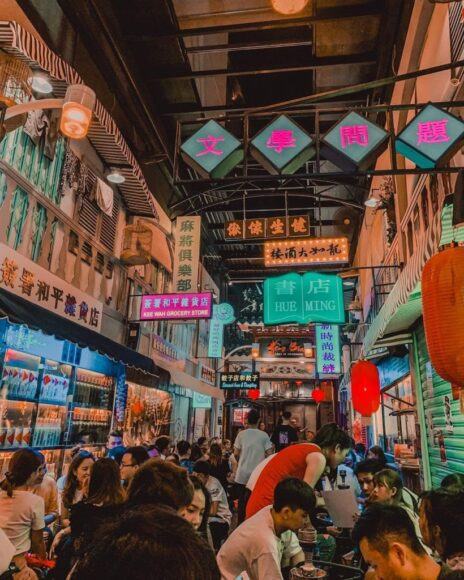 Hình ảnh tuyệt vời của Hồng Kông dưới ánh đèn neon