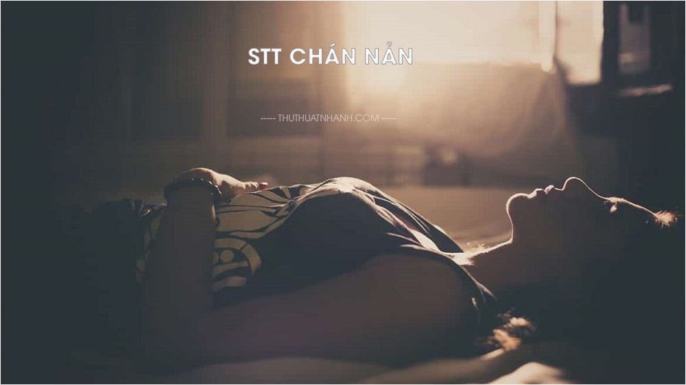 Stt chán nản