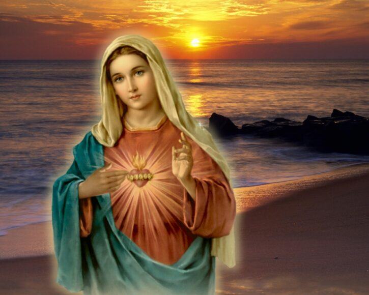 Hình ảnh của Đức Trinh Nữ Maria