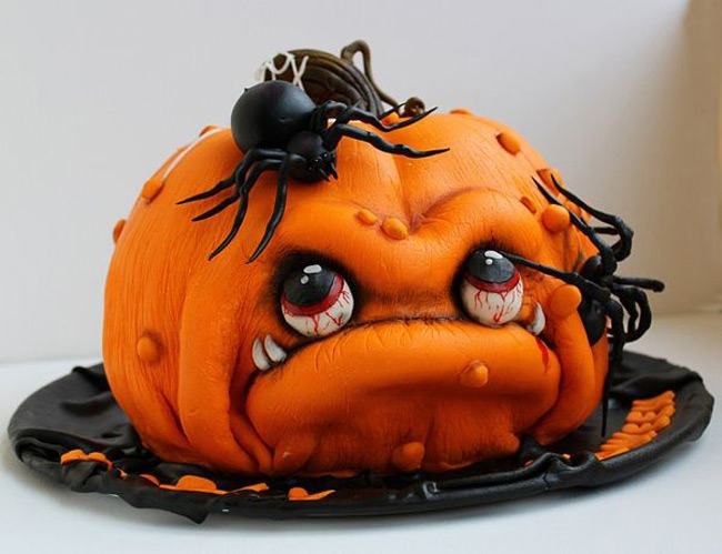 Mẫu bánh Halloween