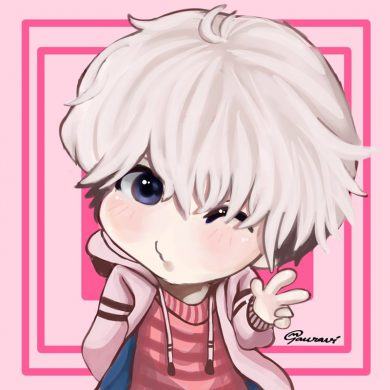 ảnh chibi bts jimin