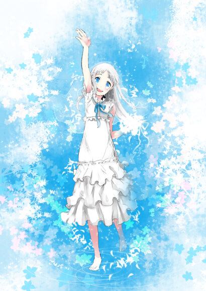 Tạm biệt cô gái anime váy trắng