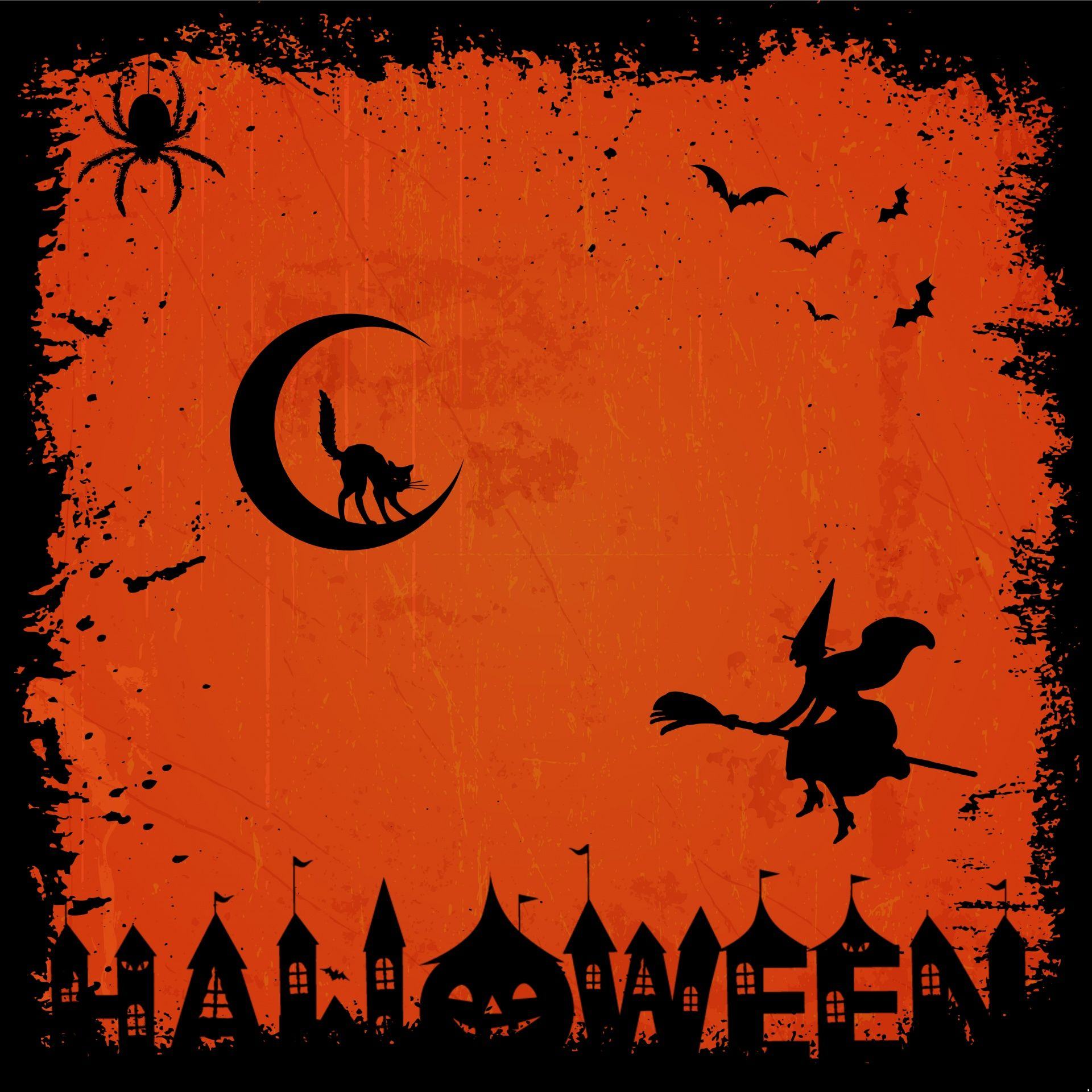 nền halloween dễ thương