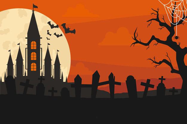 hình nền powerpoint halloween