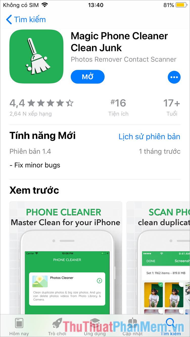 Tải xuống Magic Phone Cleaner