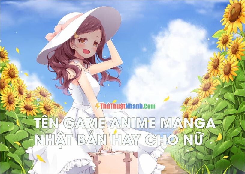 Trò chơi truyện tranh anime dành cho con gái