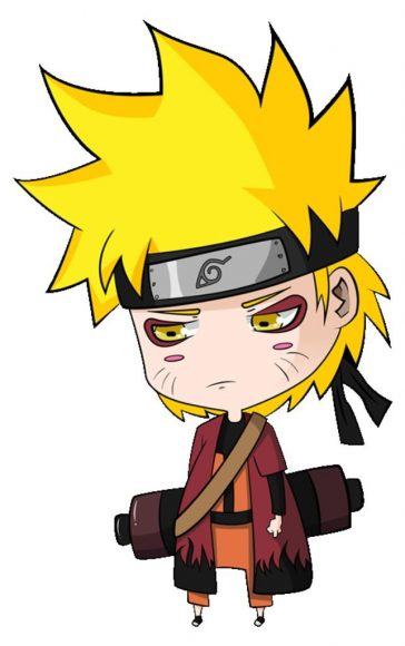 ảnh chibi buồn naruto