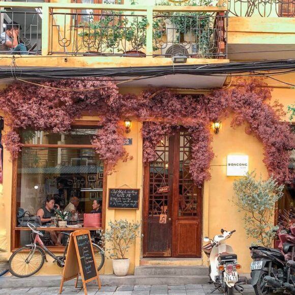 Hình ảnh những quán cà phê đẹp góc phố Hà Nội