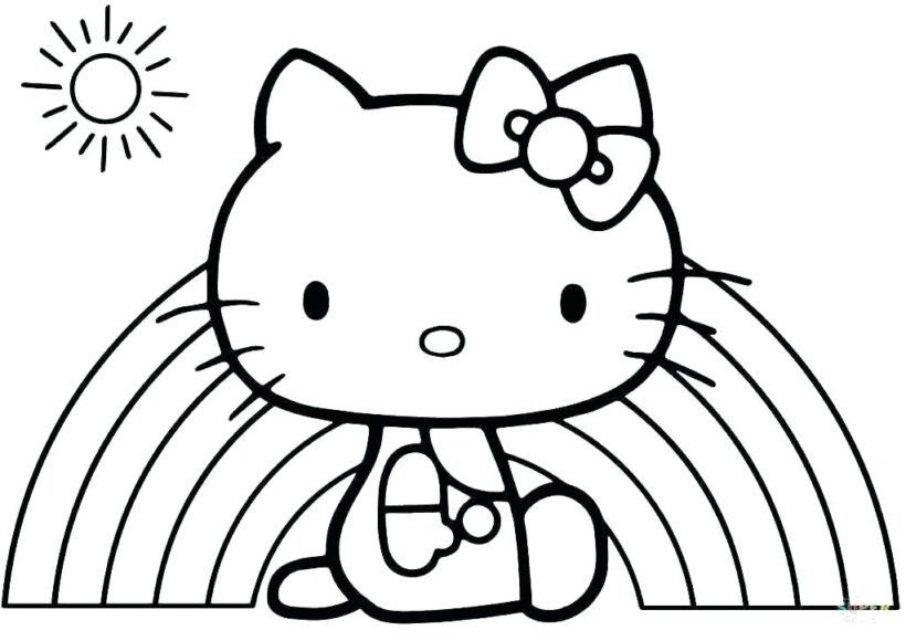Trang Tô Màu Hello Kitty Cho Trẻ Em