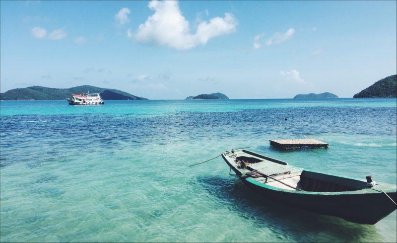 Hình ảnh đảo Nam Du với làn nước xanh như ngọc