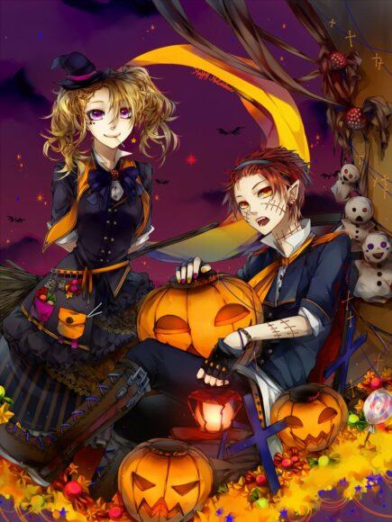 Hình ảnh anime Halloween đẹp và hấp dẫn nhất