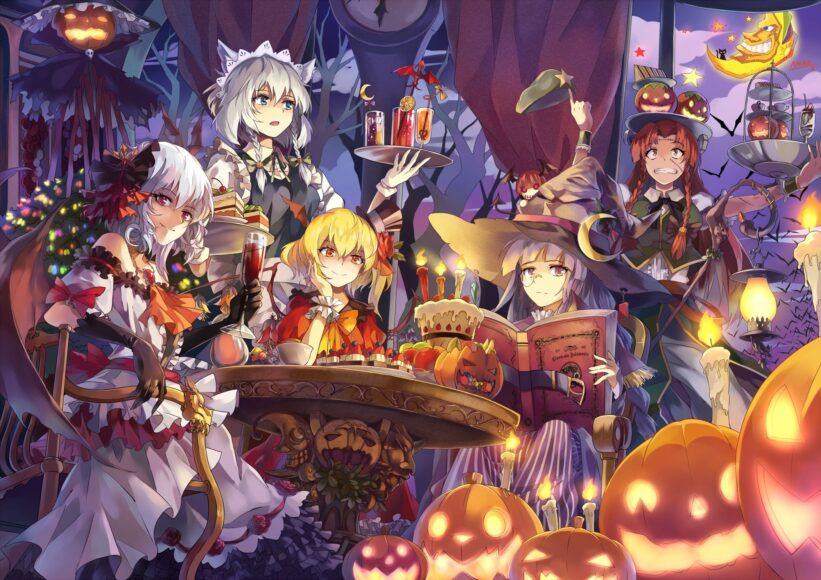 Hình ảnh anime Halloween đẹp và quyến rũ