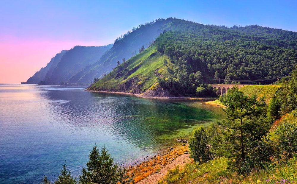 hồ Baikal xinh đẹp nước Nga