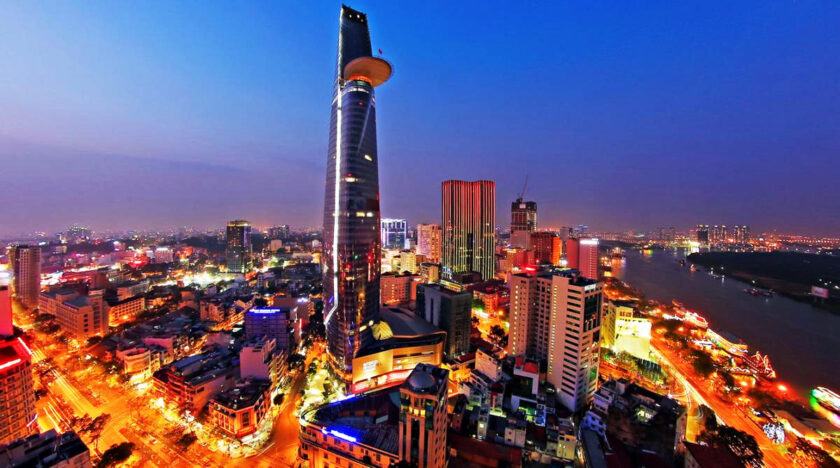 Hình ảnh Sài Gòn với những tòa nhà chọc trời