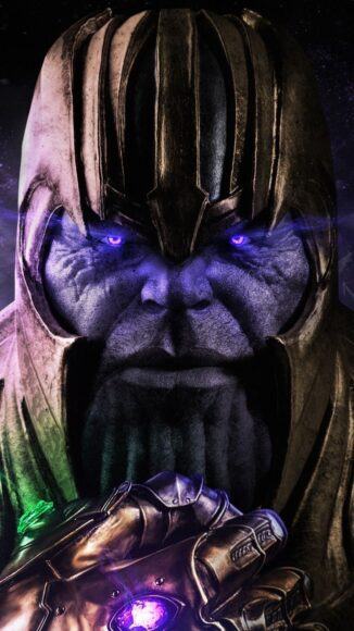 Hình ảnh cực ngầu của Thanos