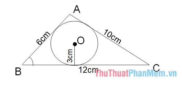 Tam giác ABC biết chu vi tam giác là 28 cm