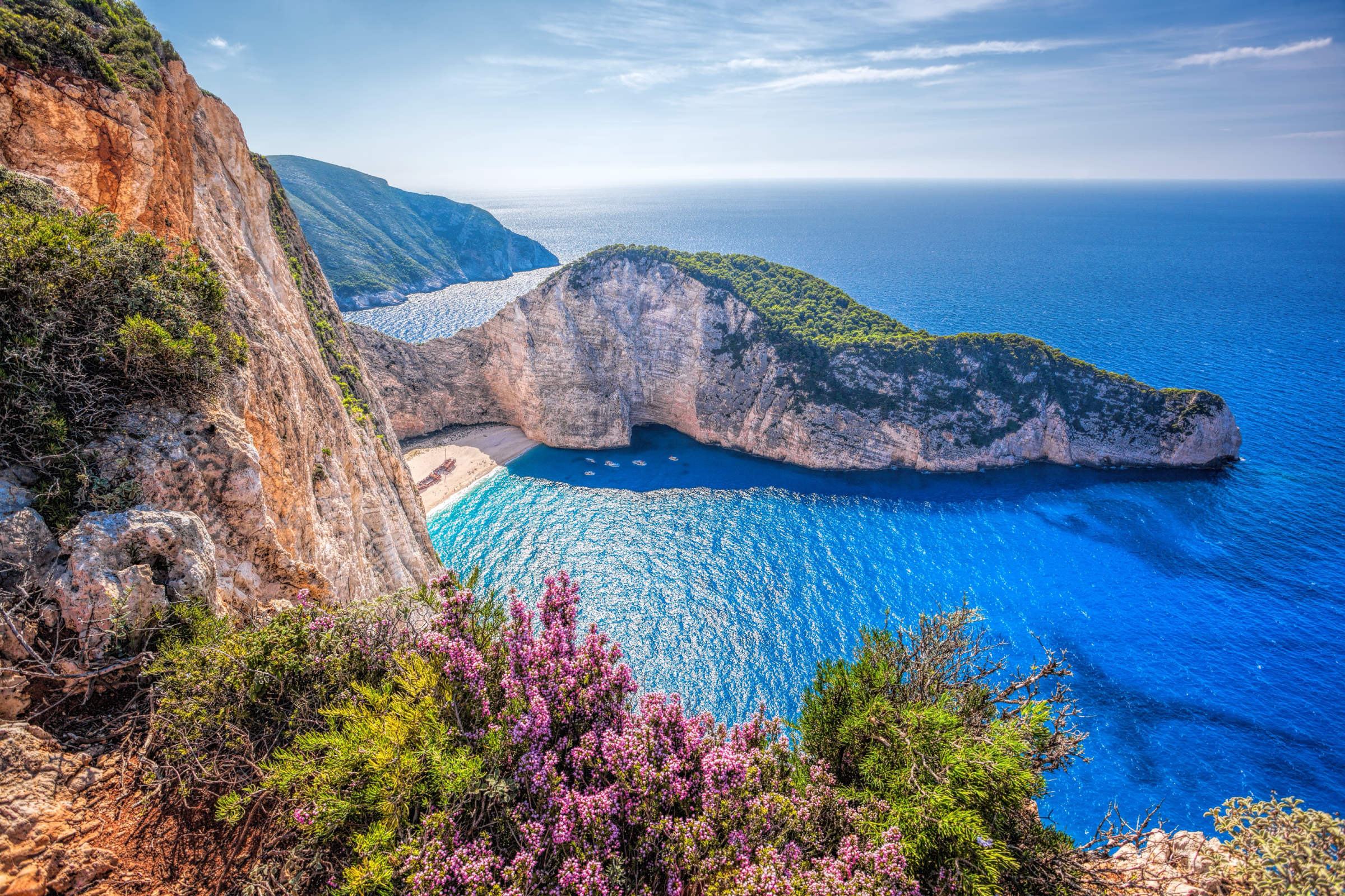 Beautiful view of Navagio