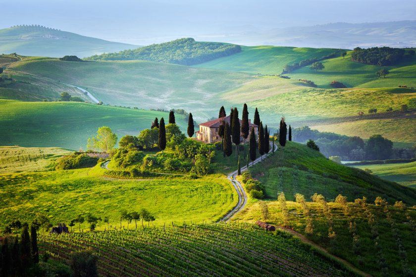 i love nature valdorcia italy