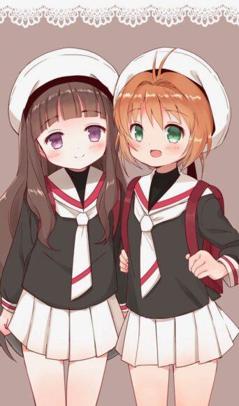 hình nền cặp đôi anime girl