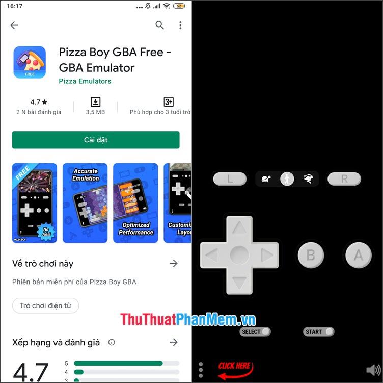 Pizza Boy GBA miễn phí - Trình giả lập GBA