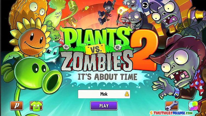 Game Offline Máy Tính Plants vs Zombies Hay