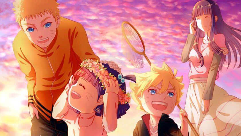 Naruto VS Hinata và hình ảnh gia đình ấm áp của họ
