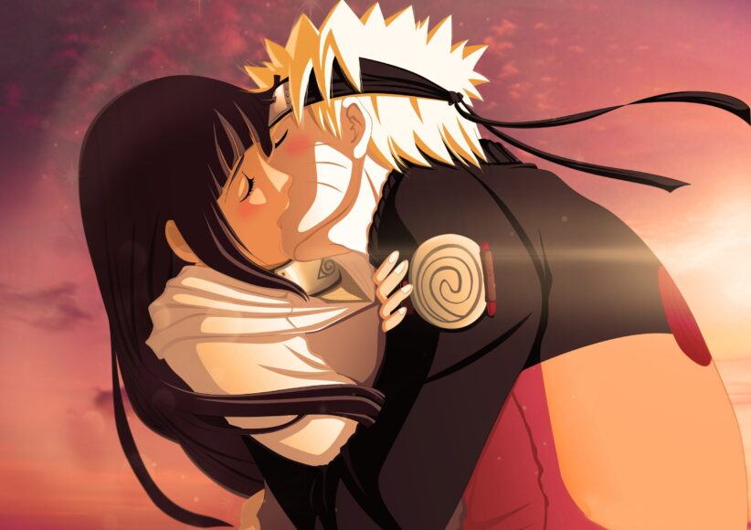 Hình ảnh Naruto vs Hinata dễ thương và dễ thương