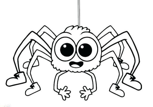 tô màu người nhện halloween