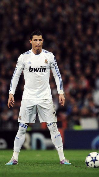 Hình ảnh Ronaldo không vui
