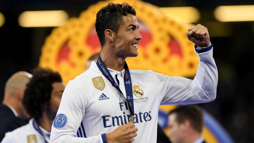 Hình ảnh Champions League của Ronaldo